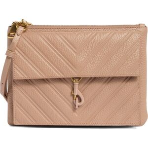 Rebecca Minkoff Edie Embossed Leather Crossbody Bag